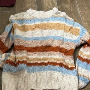 American Eagle Outfitters Multicolor Striped Sweater